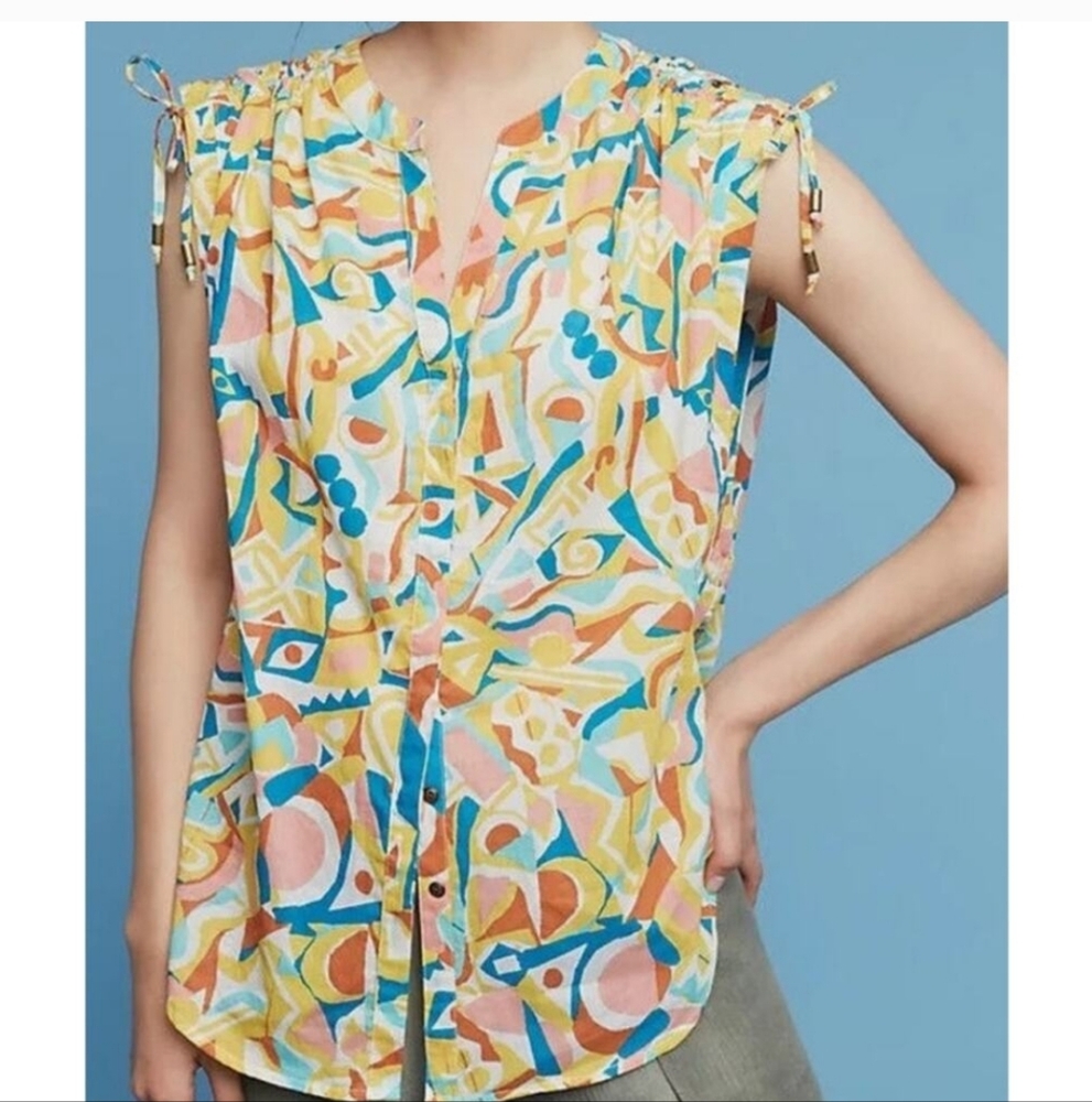 Anthropologie Danielle Kroll Brooklynite Top